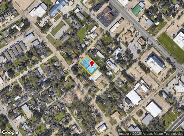405 Mitchell St, Bryan, TX Parcel Map