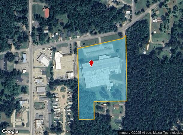 128 E Crosstrails Rd, De Queen, AR Parcel Map