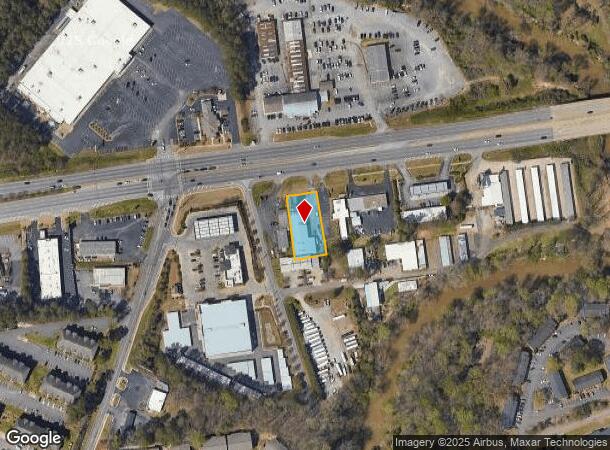  2595 Atlanta Hwy, Athens, GA Parcel Map
