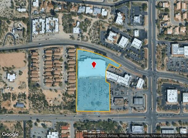 9401 E 22Nd St, Tucson, AZ Parcel Map
