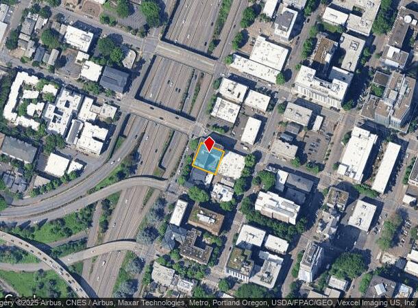  1240 Sw Columbia St, Portland, OR Parcel Map