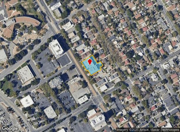  738 N 1St St, San Jose, CA Parcel Map