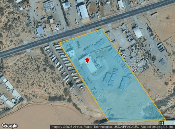  1120 Horizon Blvd, El Paso, TX Parcel Map