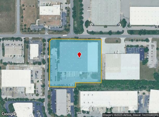  9909 Lakeview Ave, Lenexa, KS Parcel Map