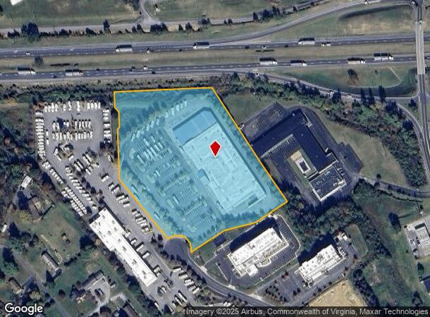 8195 Gander Way, Roanoke, VA Parcel Map