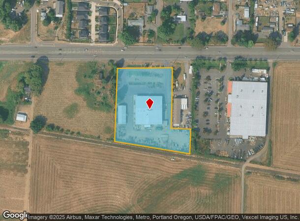 3793 Baseline St, Cornelius, OR Parcel Map