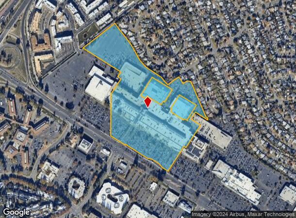  1689 Arden Way, Sacramento, CA Parcel Map