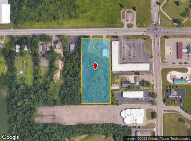  2257 Columbia Ave W, Battle Creek, MI Parcel Map