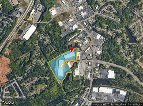  3525 Gravel Springs Rd Ext, Buford, GA Parcel Map