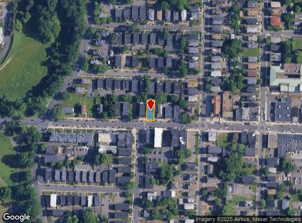  866 Park St, Hartford, CT Parcel Map