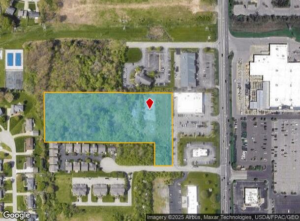 6596 South Ave, Youngstown, OH Parcel Map