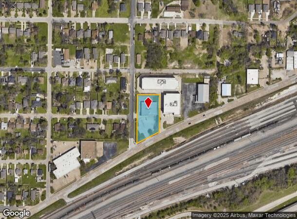  5252 W Vickery Blvd, Fort Worth, TX Parcel Map