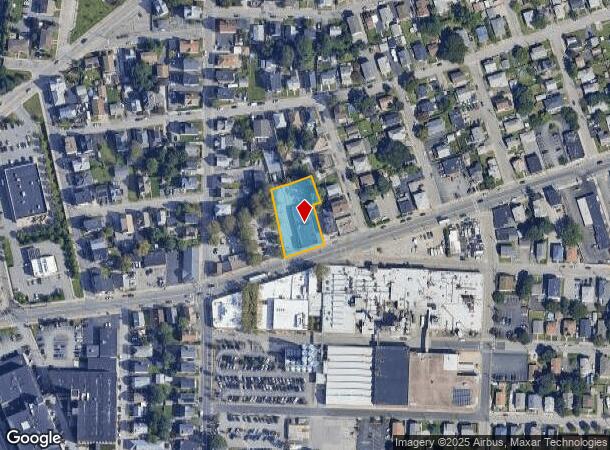  504 Central Ave, Pawtucket, RI Parcel Map