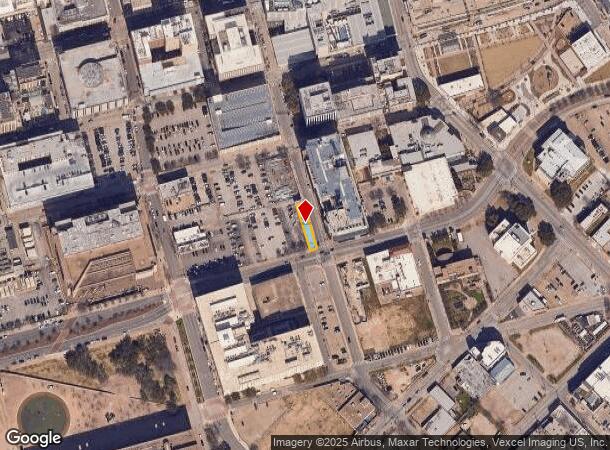  1775 Young St, Dallas, TX Parcel Map