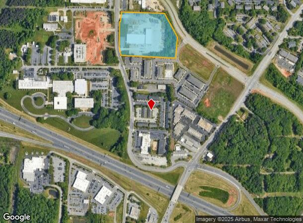  315 S Swing Rd, Greensboro, NC Parcel Map