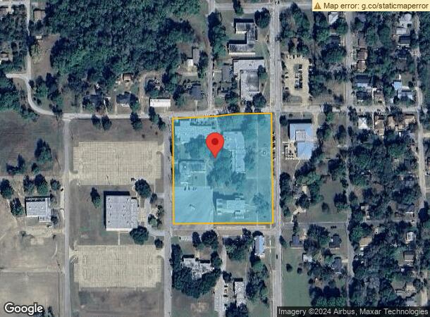  803 College Ave, Jacksonville, TX Parcel Map