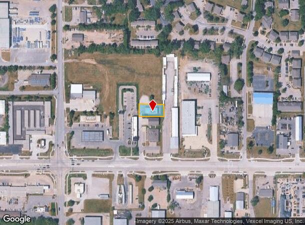 1042 E 23Rd St, Lawrence, KS Parcel Map