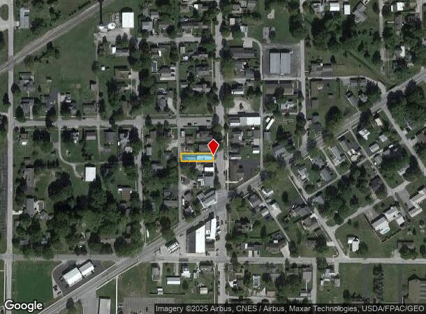 110 N Main St, Arcadia, OH Parcel Map