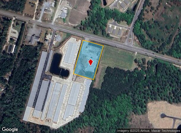  1745 Southport Supply Rd Se, Bolivia, NC Parcel Map