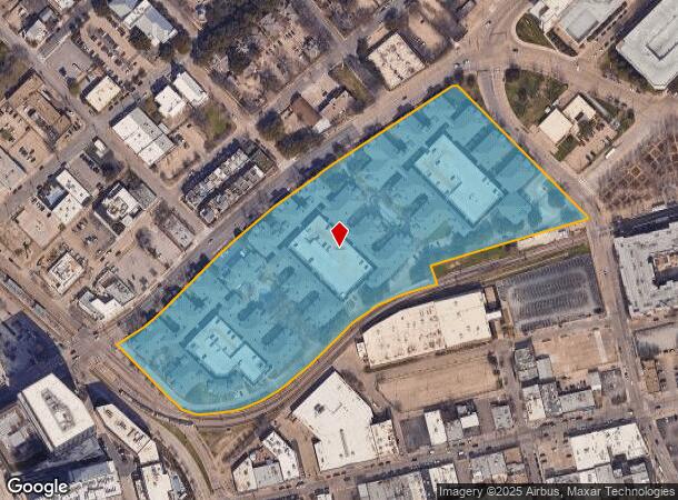  2752 Gaston Ave, Dallas, TX Parcel Map