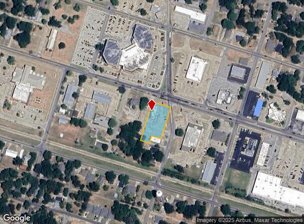  1305 W Main St, Durant, OK Parcel Map