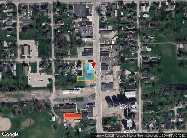  2906 Lewis Ave, Ida, MI Parcel Map