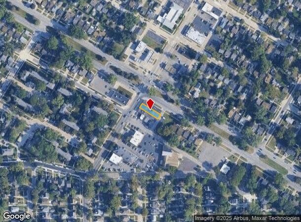  2807 Monroe St, Dearborn, MI Parcel Map