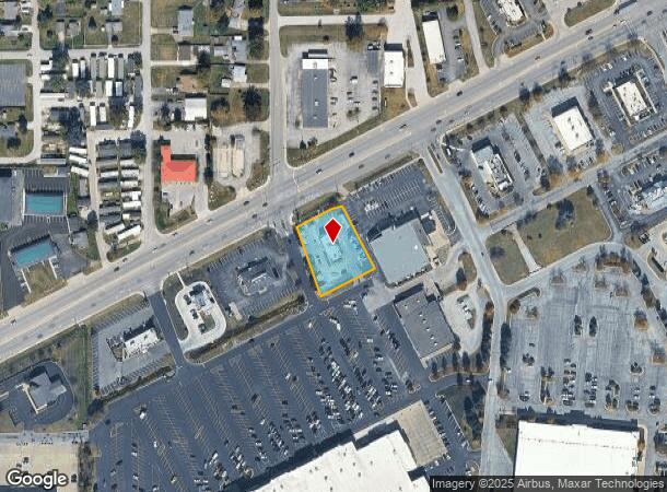  2601 E Main St, Plainfield, IN Parcel Map