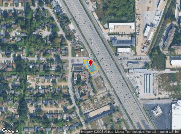  4921 North Fwy, Houston, TX Parcel Map