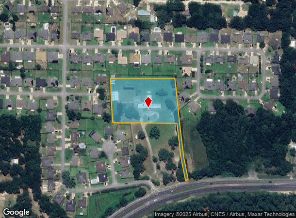 2301 W James Lee Blvd, Crestview, FL Parcel Map