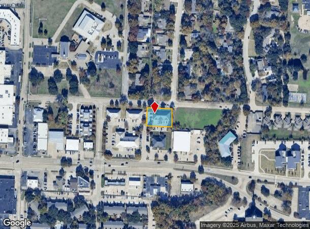  1720 W Virginia St, Mckinney, TX Parcel Map