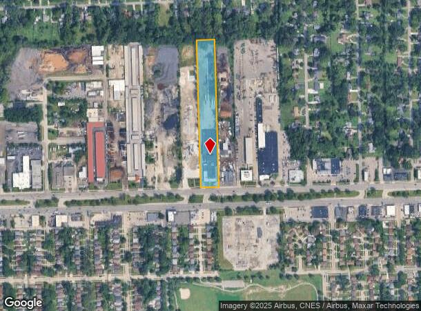 19270 W 8 Mile Rd, Southfield, MI Parcel Map