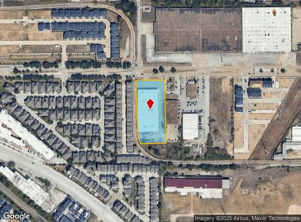  3375 W 11Th St, Houston, TX Parcel Map