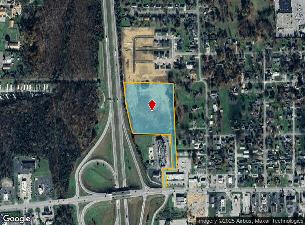  W Mcclain Ave, Scottsburg, IN Parcel Map