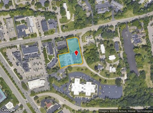  180 High Oak Rd, Bloomfield Hills, MI Parcel Map