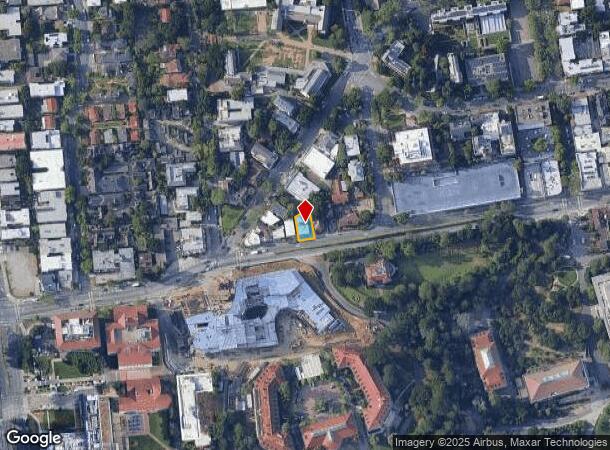  2317 Hearst Ave, Berkeley, CA Parcel Map