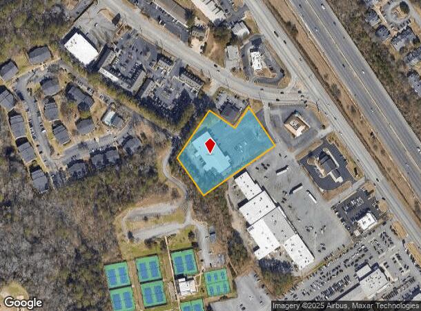  3200 Northside Dr, Macon, GA Parcel Map
