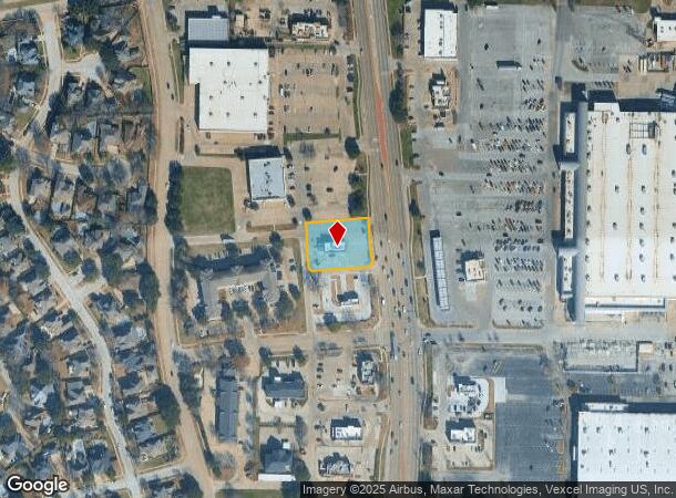  4820 S Cooper St, Arlington, TX Parcel Map