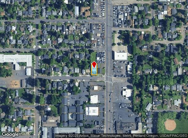  8141 Se Mill St, Portland, OR Parcel Map