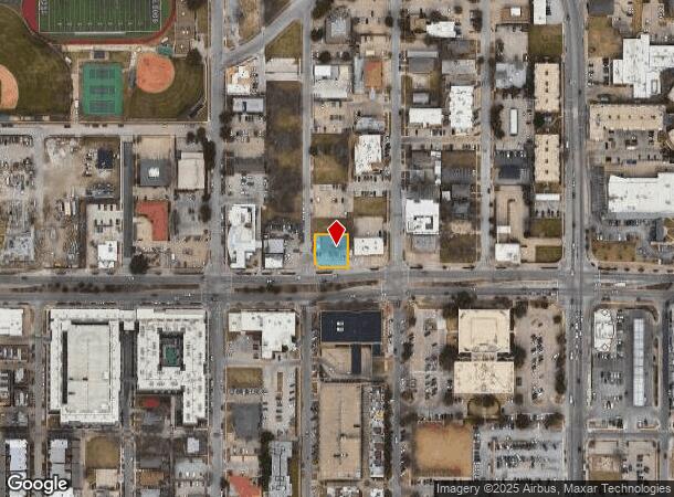  950 W Rosedale St, Fort Worth, TX Parcel Map