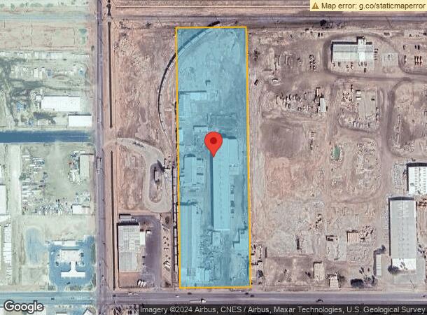  596 E Main St, El Centro, CA Parcel Map