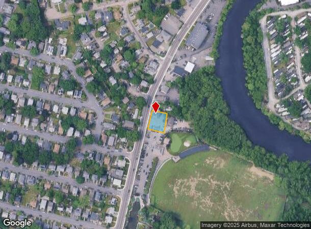 126 Bridge St, Dedham, MA Parcel Map