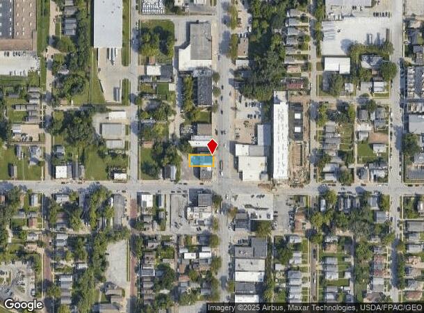  1262 S 13Th St, Omaha, NE Parcel Map
