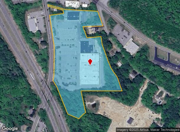 1076 N Main St, Dayville, CT Parcel Map