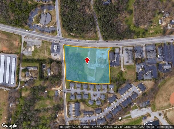 699 W Butler Rd, Greenville, SC Parcel Map