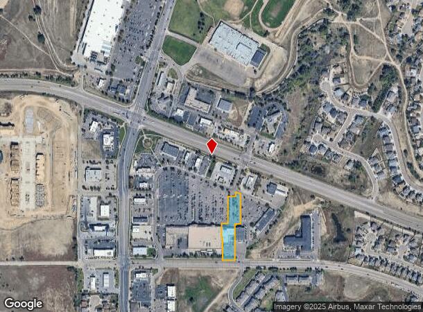 6945 Mesa Ridge Pkwy, Fountain, CO Parcel Map