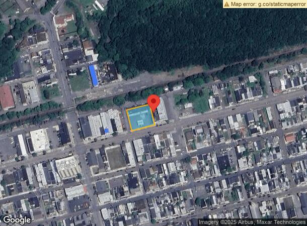  101 E Centre St, Mahanoy City, PA Parcel Map