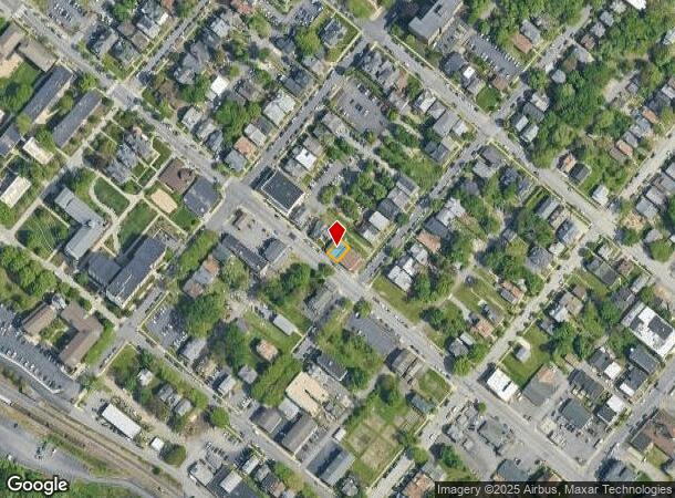  1225 Mulberry St, Scranton, PA Parcel Map