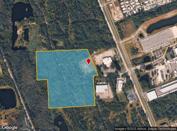 210 Relocation Rd, Edgewater, FL Parcel Map