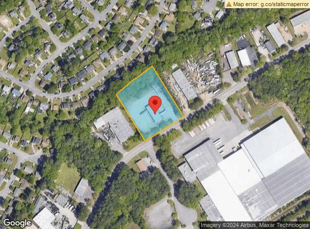  715 Industrial Park Dr, Newport News, VA Parcel Map